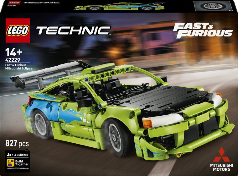 LEGO Technic, Masina Mitsubishi Eclipse din Fast and Furious, 42229
