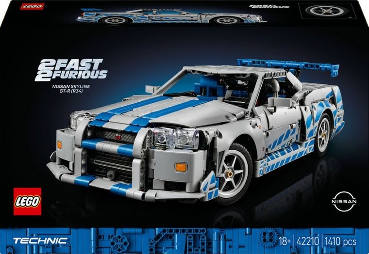 LEGO Technic, Masina Nissan Skyline GT-R (R34) din Mai furios, mai iute, 42210