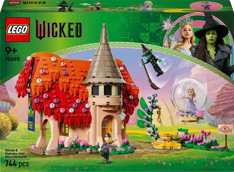 LEGO Wicked, Glinda si Elphaba viziteaza Munchkinland, 75690
