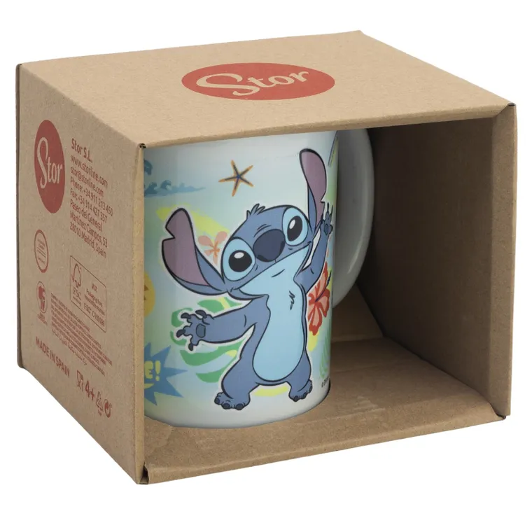 Lilo si Stitch, cana din ceramica, 325 ml