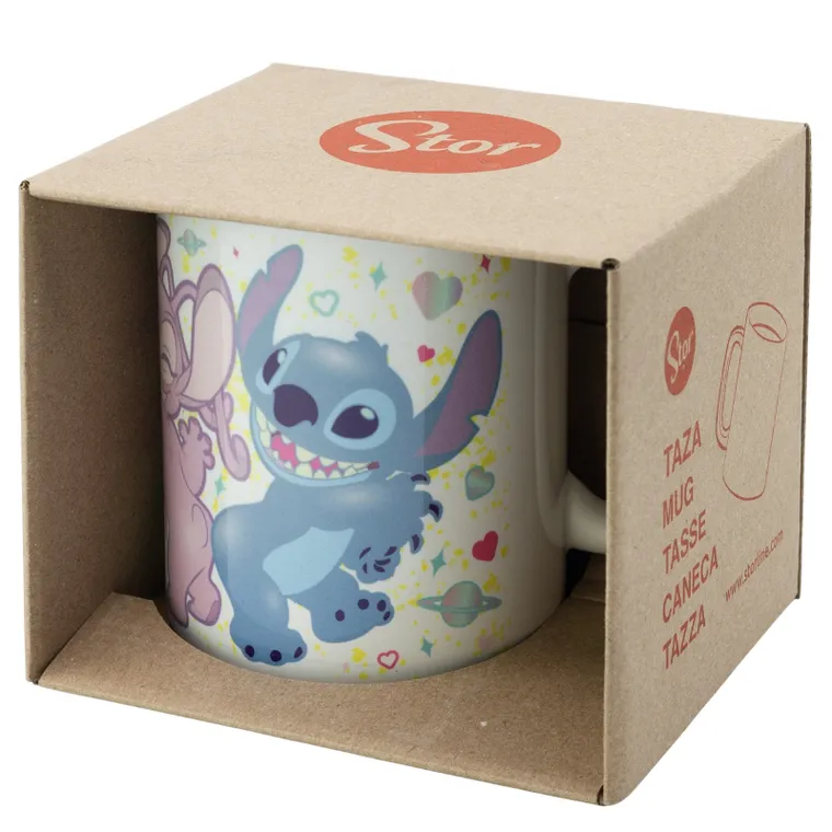 Lilo si Stitch, cana din ceramica, 325 ml