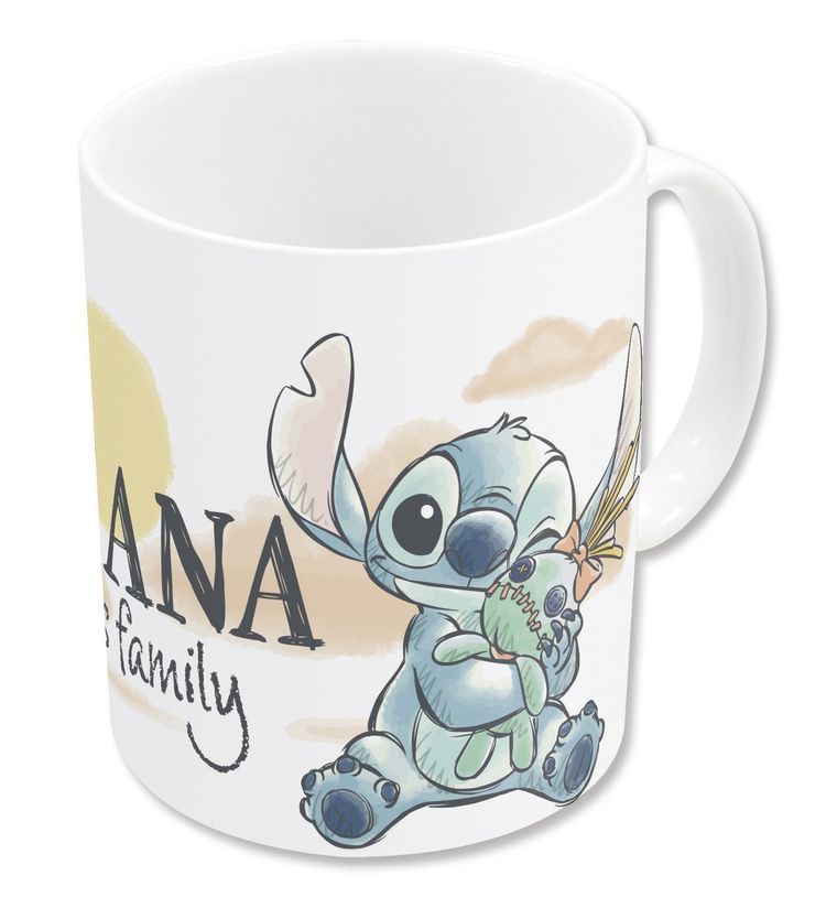 Lilo si Stitch, Lilo & Angel Ohana, cana ceramica, 325 ml