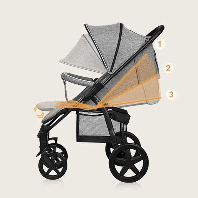 Lionelo, Annet Plus, carucior sport, Concrette