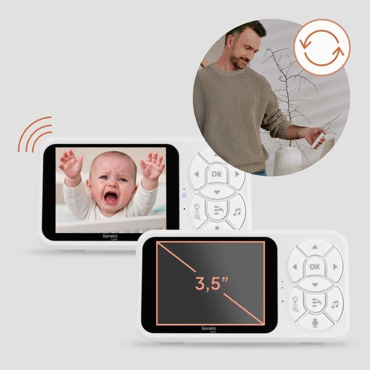 Lionelo, Babyline 3.4, baby monitor