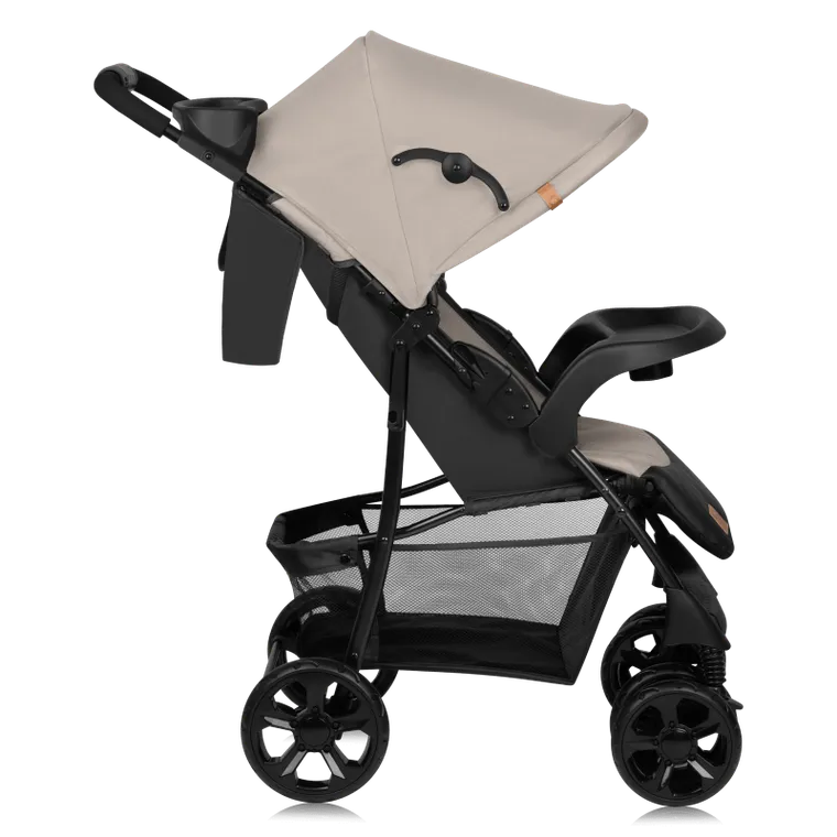 Lionelo, Emma PLUS, carucior sport, Beige Latte