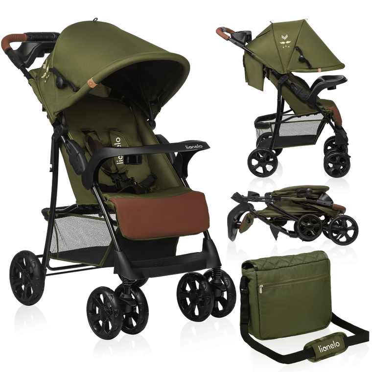 Lionelo, Emma Plus, carucior sport, Forest Green