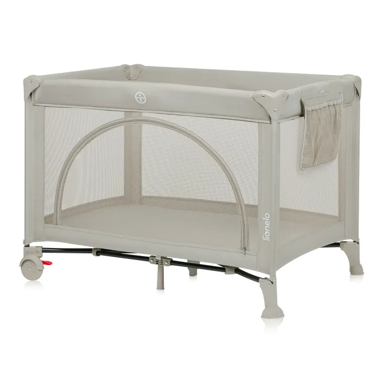 Lionelo, Laura, patut de calatorie compact 2in1, Beige Sand