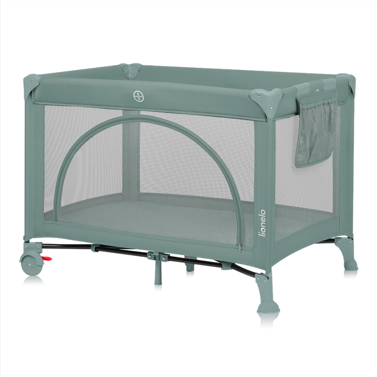 Lionelo, Laura, patut de volaj compact 2in1, Green Sage