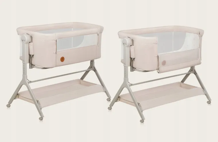 Lionelo, Leonie Plus, patut atasabil 3in1, Beige Sand