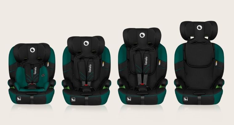 Lionelo, Levi One i-Size, scaun auto, Green Forest, 76-150 cm