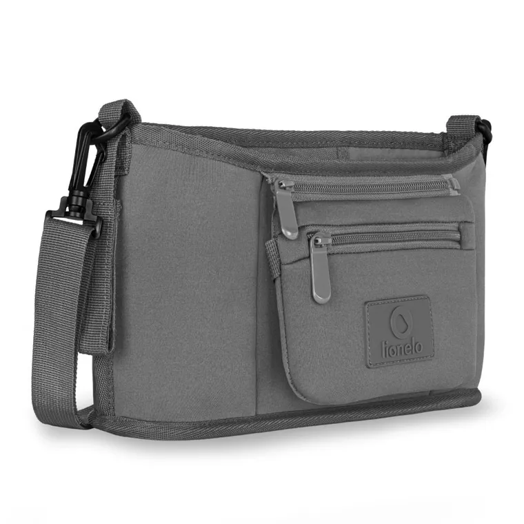 Lionelo, Little Cube, organizator de carucioare, Grey Stone