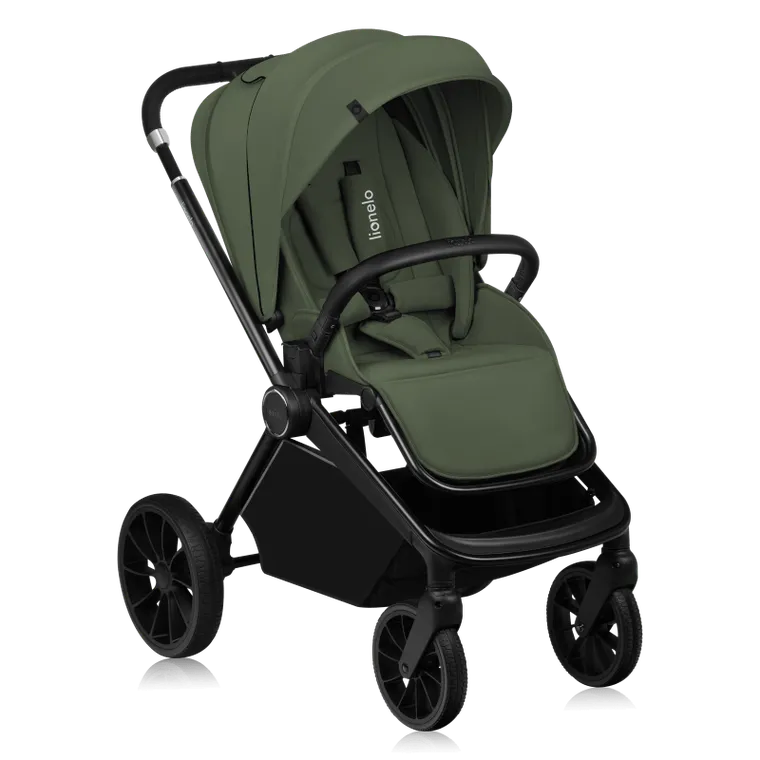 Lionelo, Mika Plus, carucior multifunctional, 2in1, Green Olive