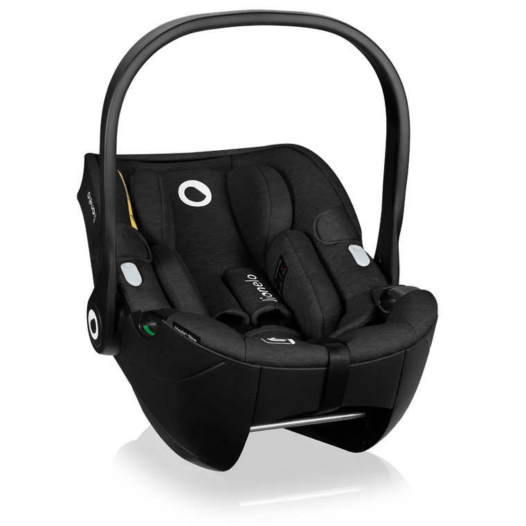 Lionelo, Moxie, i-Size, scaun auto, 40-87 cm, Black Carbon