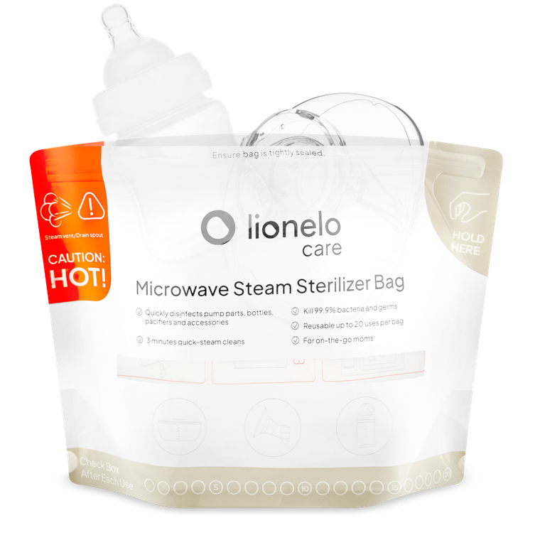 Lionelo, Thermobag, pungi de sterilizare la microunde, 8 buc.