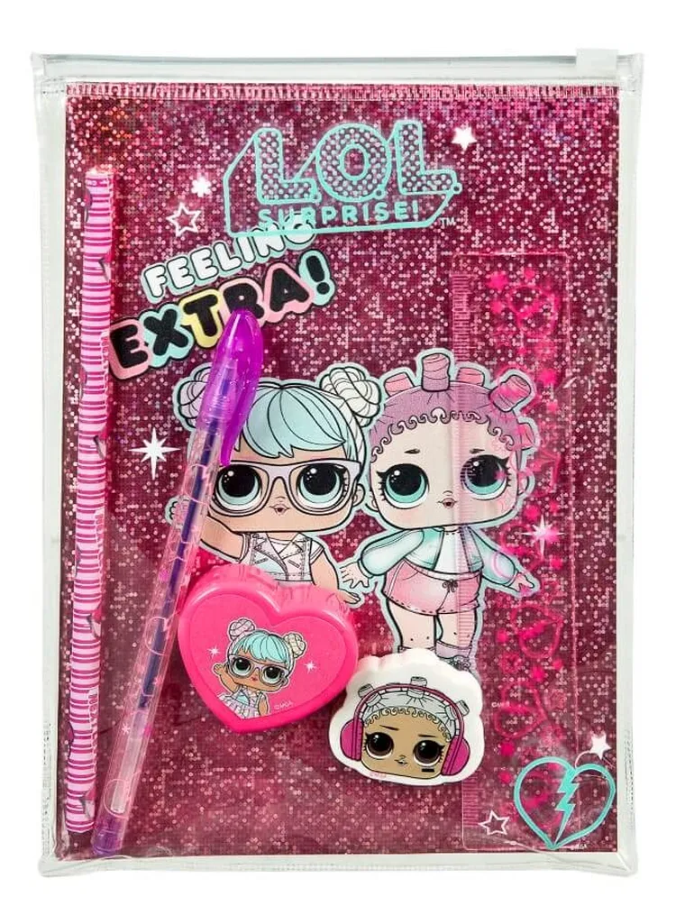 L.O.L. Surprise, set pentru notite, 7 buc.