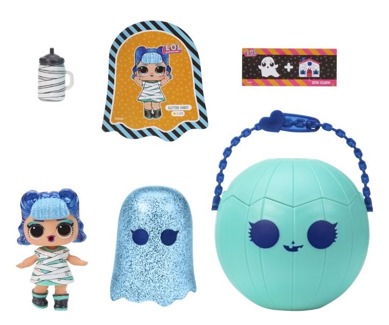 L.O.L. Surprise, Spooky Party, Glitter Ghost, figurina cu accesorii