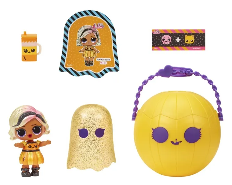 L.O.L. Surprise, Spooky Party, Pumpkin Pretty, figurina cu accesorii