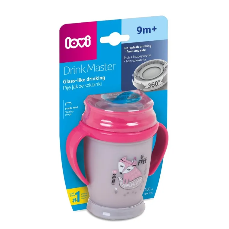 LOVI, 360° Cana Junior 250 ml Indian Summer, fata, 9 m+