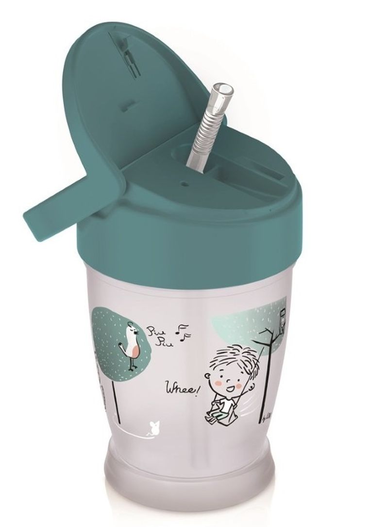 LOVI, Cana cu pai Junior 250 ml Lovely Boy, 9 m+