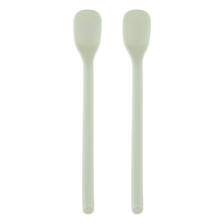 Lovi, lingura de hranire, Pistachio, 2 buc.