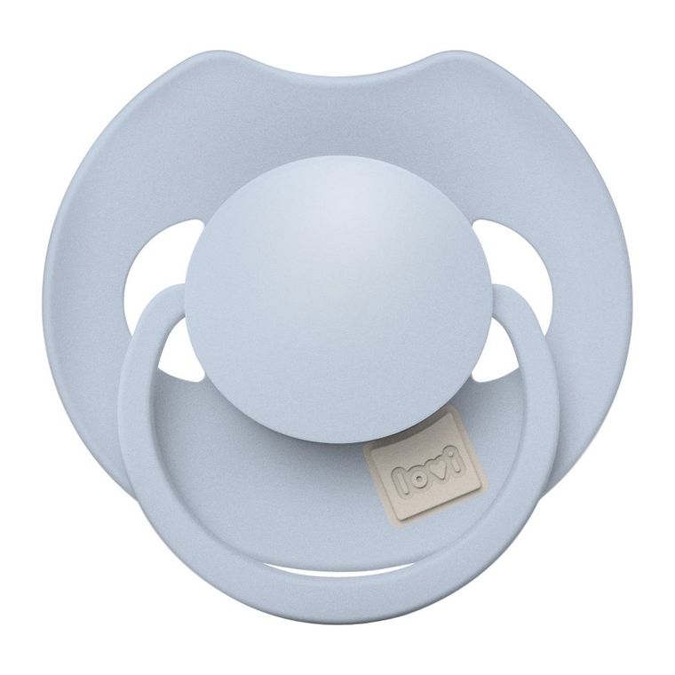 Lovi, Prime, suzeta dinamica din silicon, 0-6 luni, Baby Blue, 1 buc.