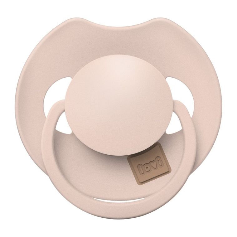 Lovi, Prime, suzeta dinamica din silicon, 0-6 luni, Nude, 1 buc.