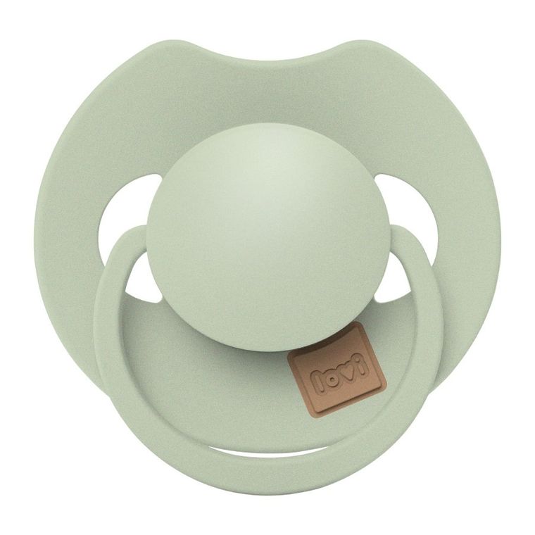 Lovi, Prime, suzeta dinamica din silicon, 0-6 luni, Pistachio, 1 buc.