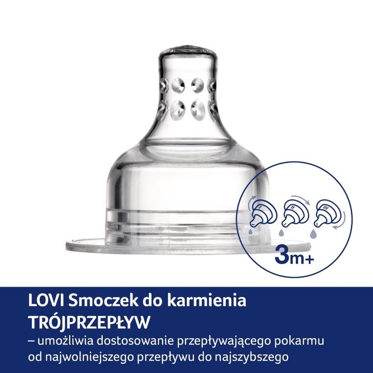 LOVI, Tetina Dinamica variabila, 3 m+, 2 buc