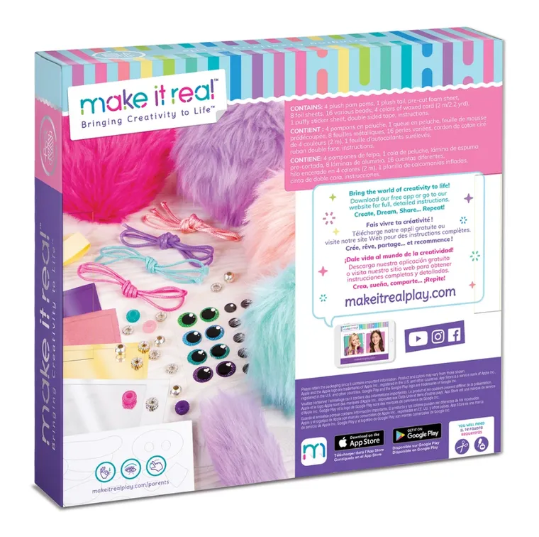 Make it Real, Prietenul pufos, set de creat brelocuri