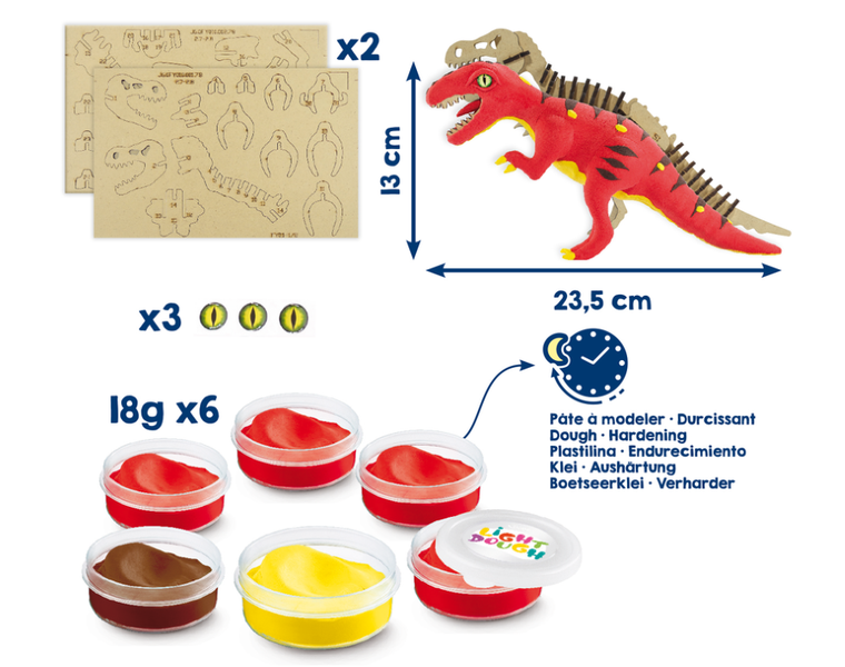 Maped Creativ, Fabrica de Dinozauri, plastilina