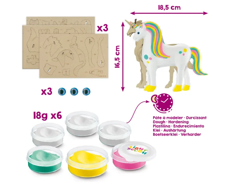Maped Creativ, Fabrica de Unicorni, plastilina