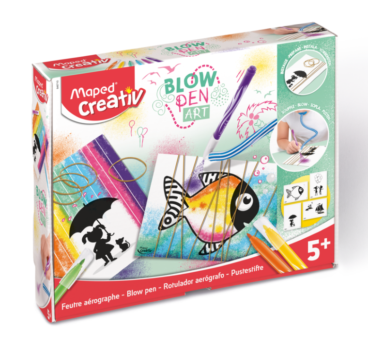 Maped Creativ, String'art, carioci cu pulverizator, 6 buc.