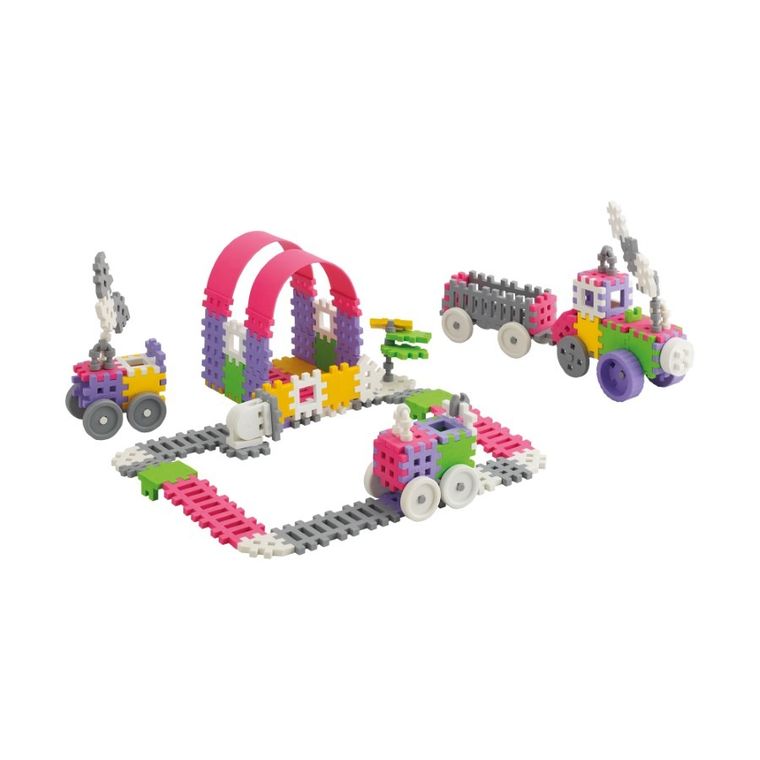 Marioinex, Mini Waffle, Constructor, set de constructie, 140 piese