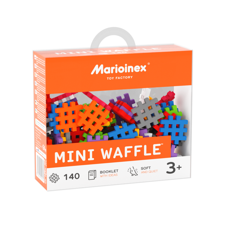 Marioinex, Mini Waffle, set de constructie, 140 piese