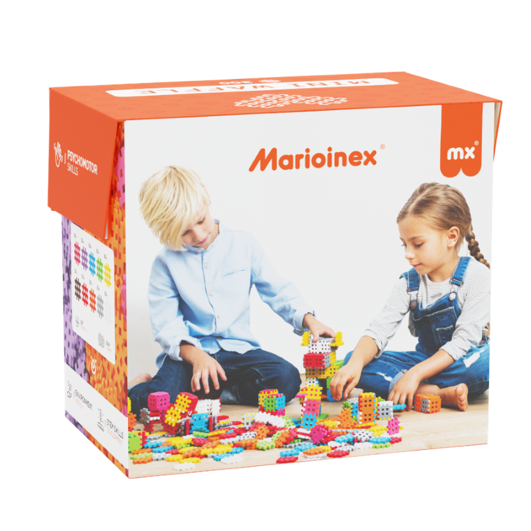 Marioinex, Mini Waffle, set de constructie, 300 piese