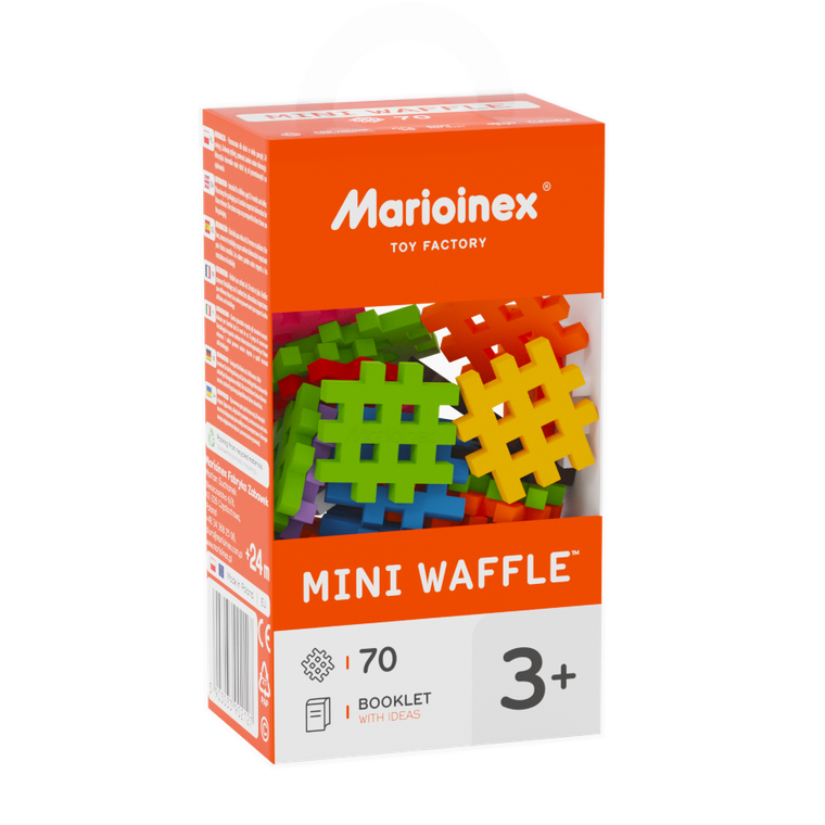 Marioinex, Mini Waffle, set de constructie, 70 piese