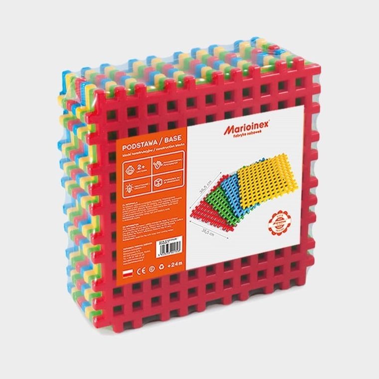 Marioinex, Waffle, baza pentru constructiei, 8 buc.