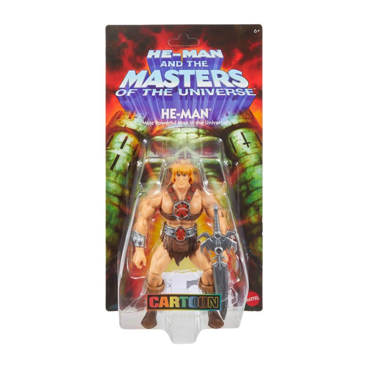 Masters of the Universe Origins, 200X Cartoon Collection, He-Man, figurina, 14 cm