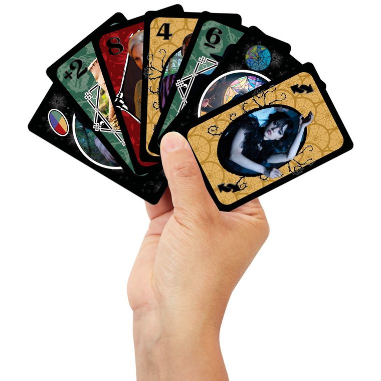 Mattel Games, Uno, Wednesday, joc de carti