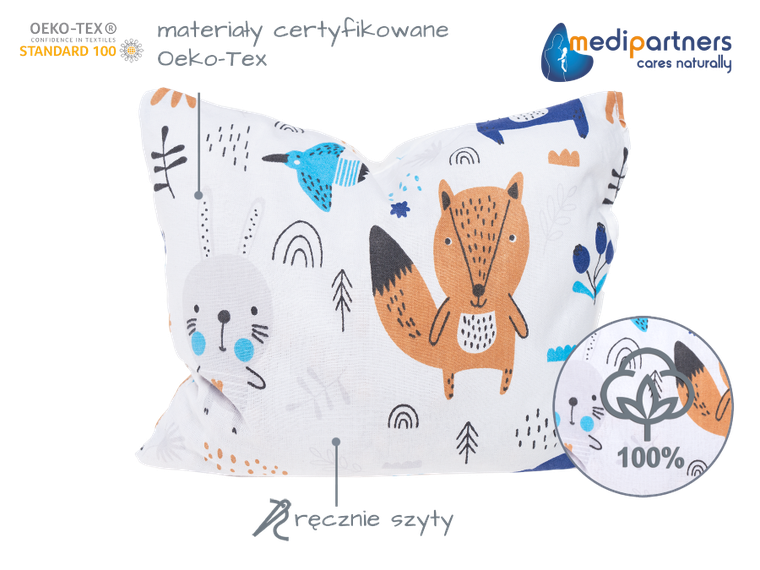 Medi Partners, Boho Animals, perna termica mare cu samburi de visine