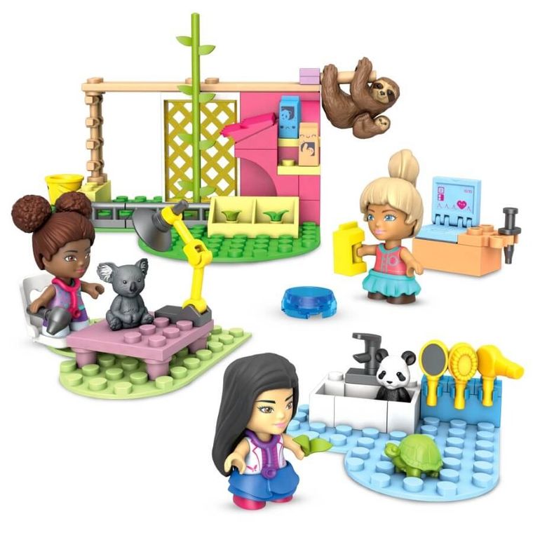 MEGA Construx, Barbie, Animal Grooming, set de constructie, 97 piese
