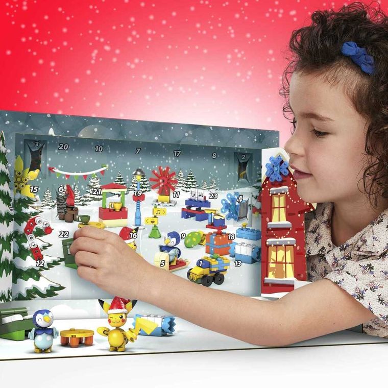 MEGA Construx, Pokemon, Calendar de advent 2024