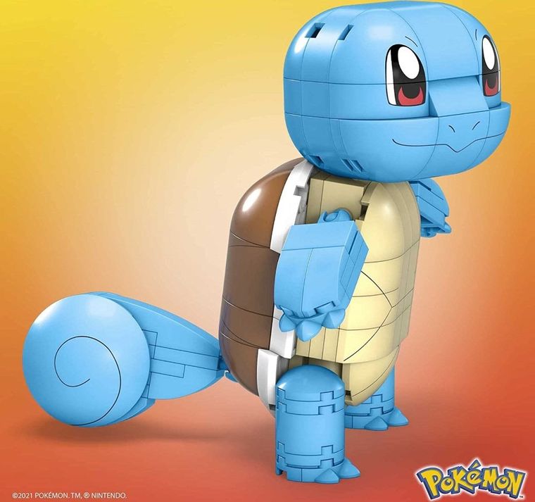 MEGA Construx, Pokemon, Squirtle, set de constructie, 199 piese
