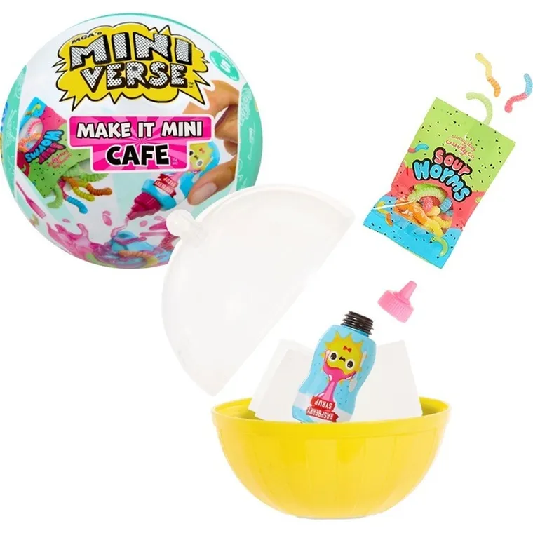 MGA's Miniverse, Make It Mini, Foods: Cafe, bila surpriza, mini alimente