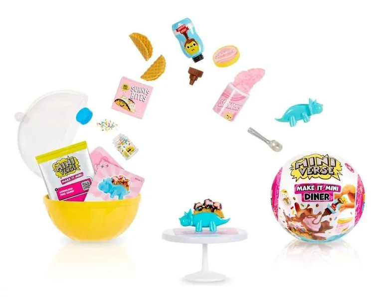 MGA's Miniverse, Make It Mini, Foods: Diner, bila surpriza, mini alimente