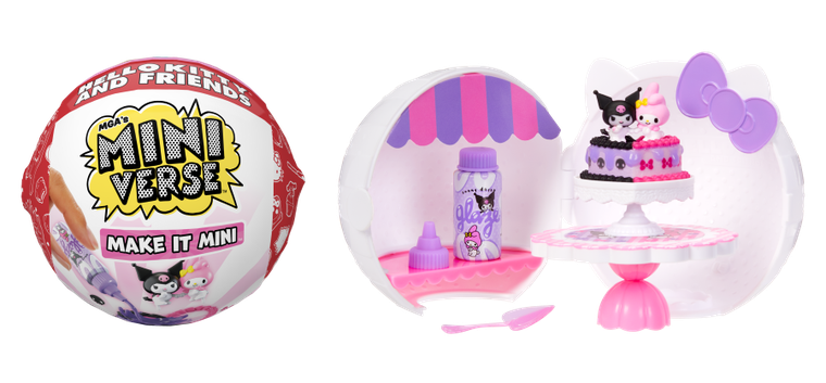 MGA's Miniverse, Make It Mini, Sanrio Hello Kitty, bila surpriza