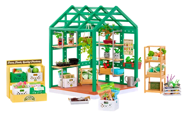 MGA's Miniverse, Spaces, Starter Pack Greenhouse, set de joaca