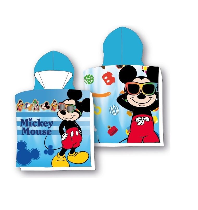 Mickey Mouse, prosop tip poncho, 50-100 cm
