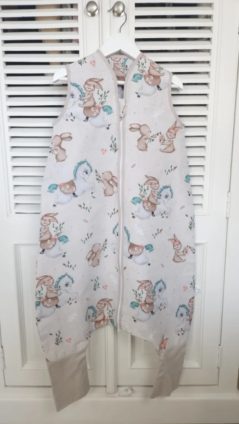 MimiNu, Caruselul, sac de dormit cu picioare, calduros, TOG 2.5, marime M, 2-6 ani