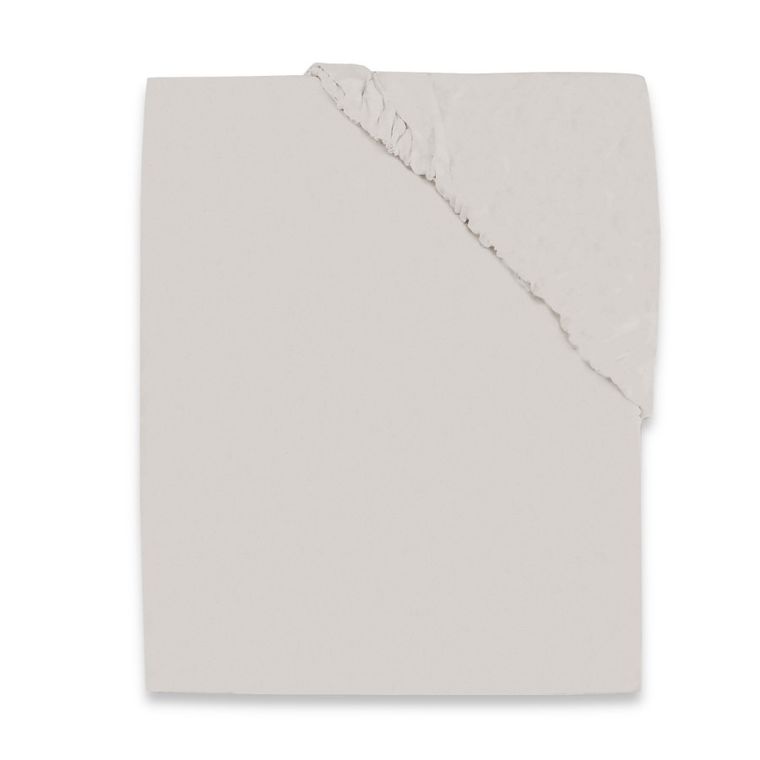 MimiNu, cearceaf cu elastic pentru carucior, cos de Moses, jersey, bej, 35-80 cm